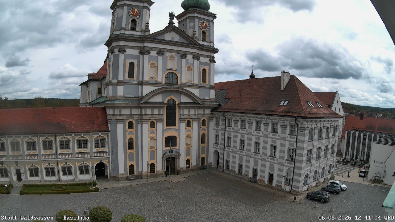 Archiv Foto Webcam Waldsassen: Basilika