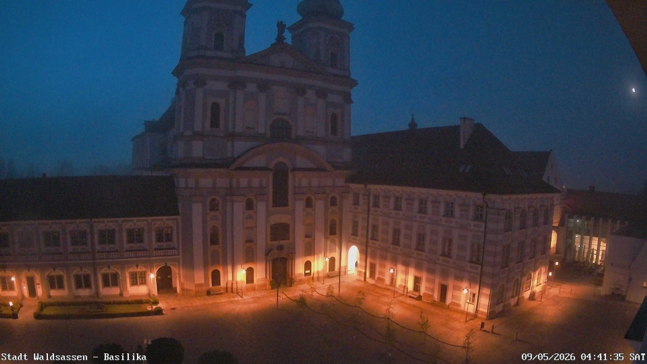 Archiv Foto Webcam Waldsassen: Basilika