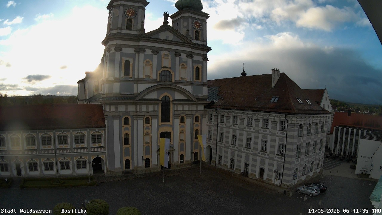Archiv Foto Webcam Waldsassen: Basilika