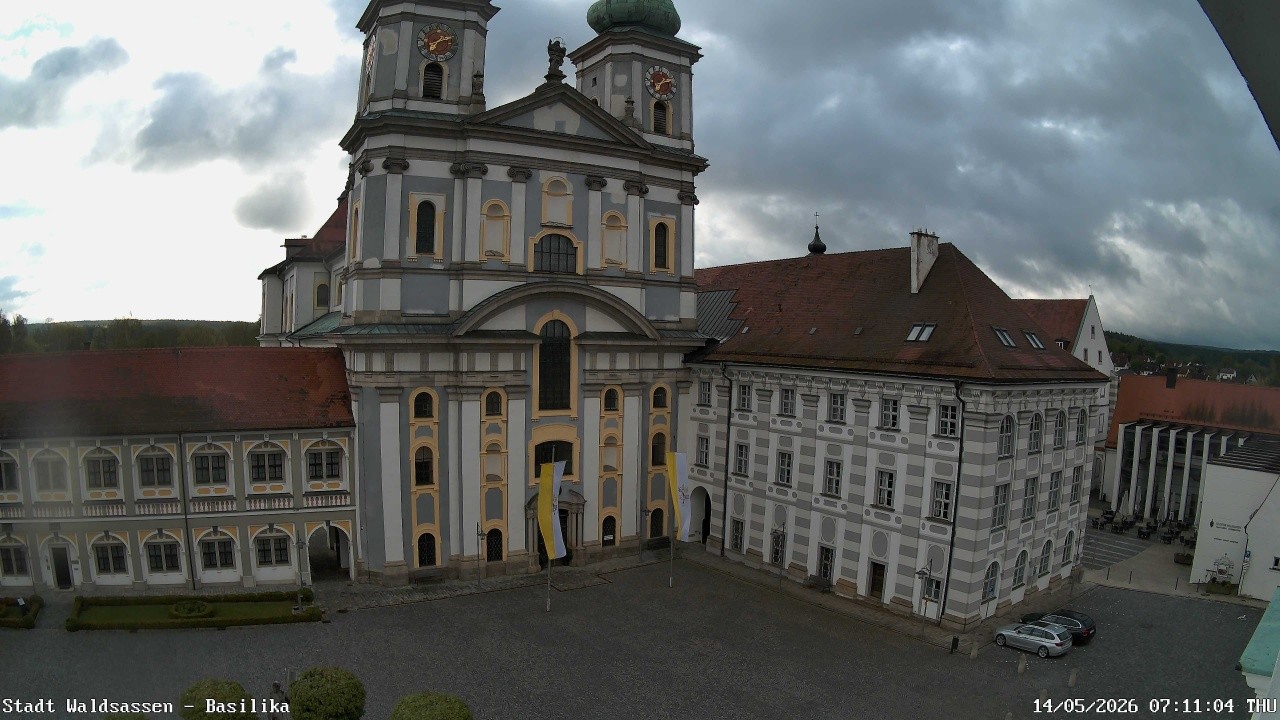 Archiv Foto Webcam Waldsassen: Basilika