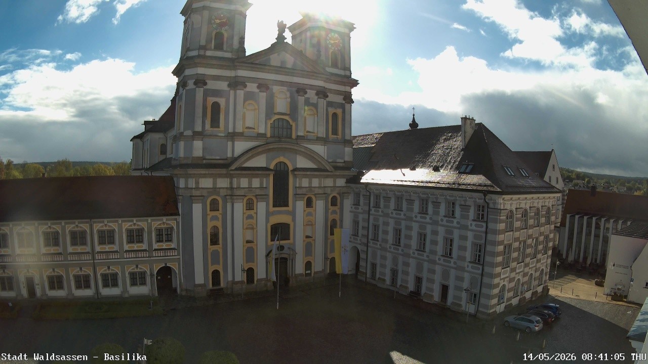 Archiv Foto Webcam Waldsassen: Basilika