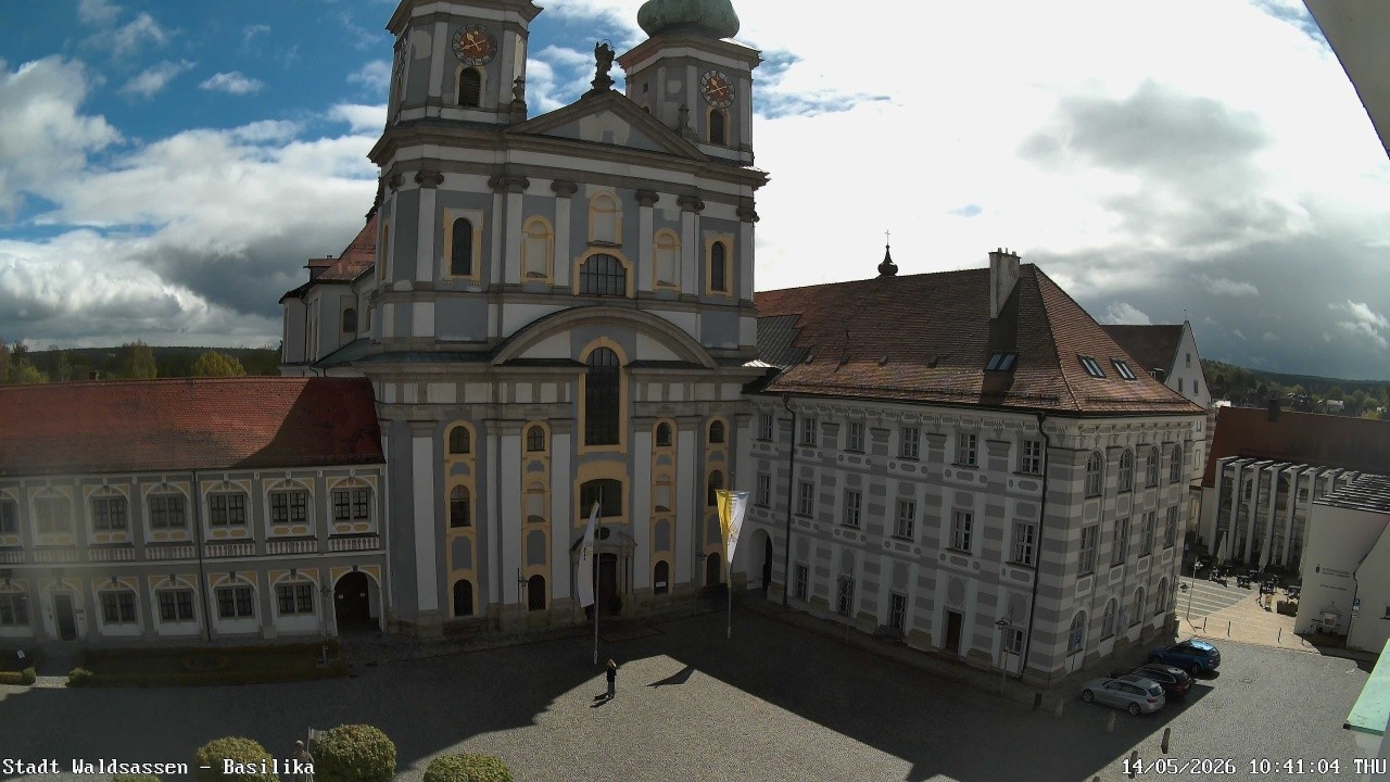 Archiv Foto Webcam Waldsassen: Basilika