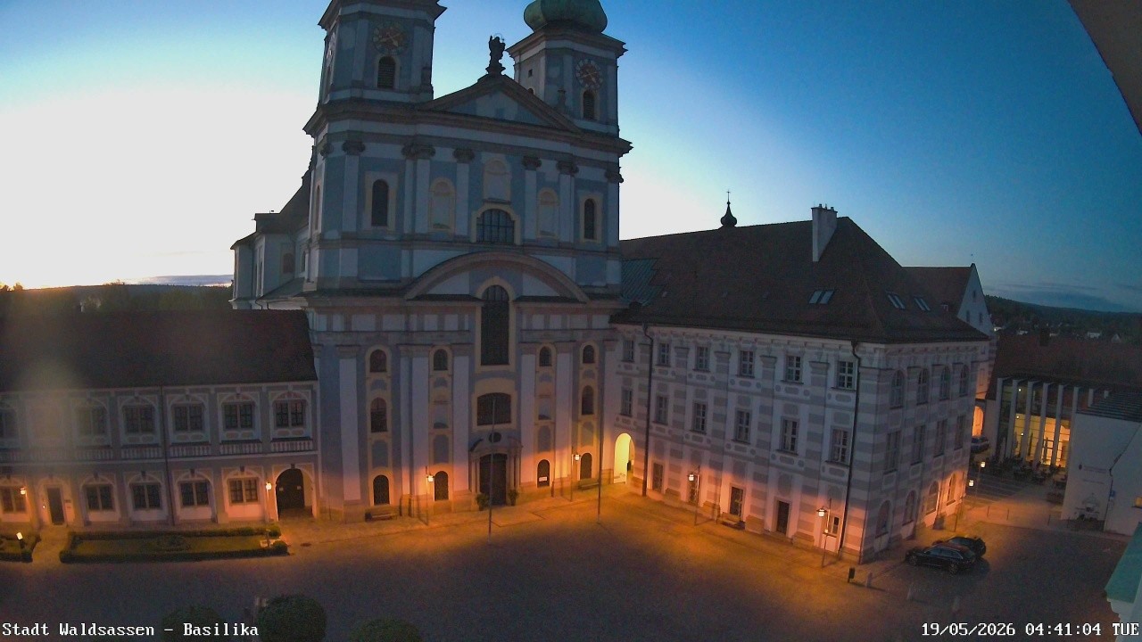 Archiv Foto Webcam Waldsassen: Basilika