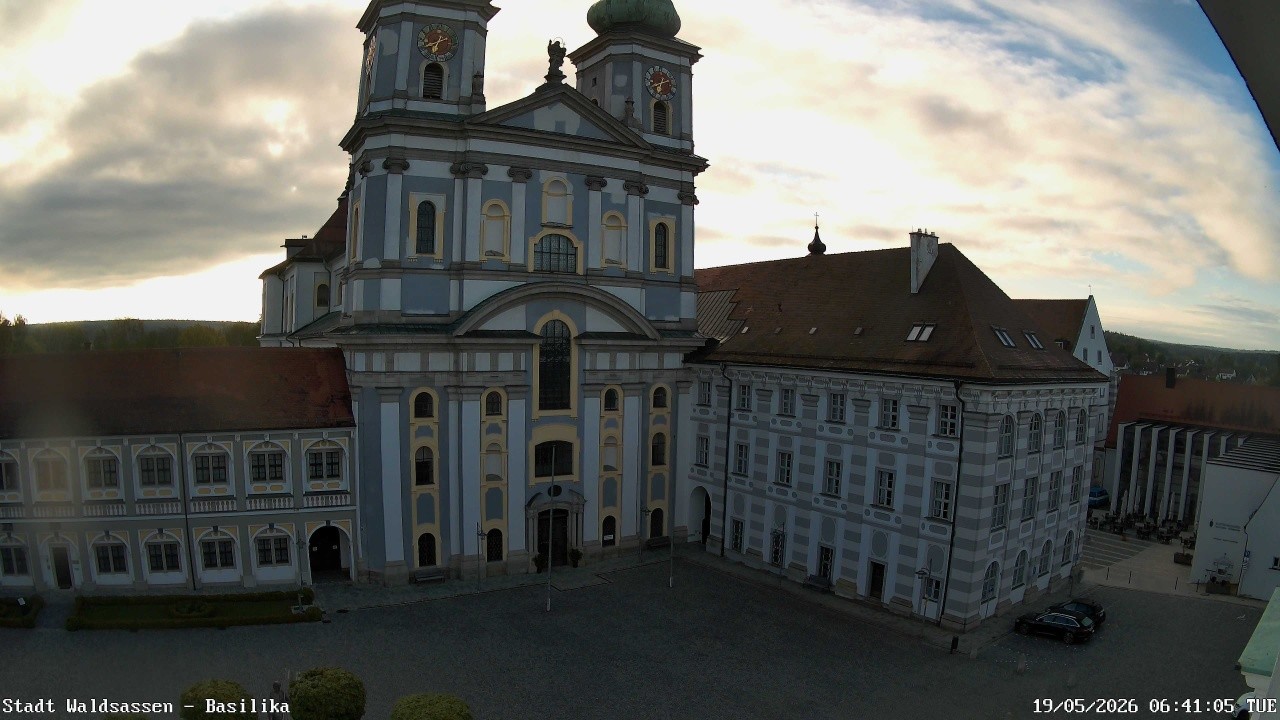 Archiv Foto Webcam Waldsassen: Basilika