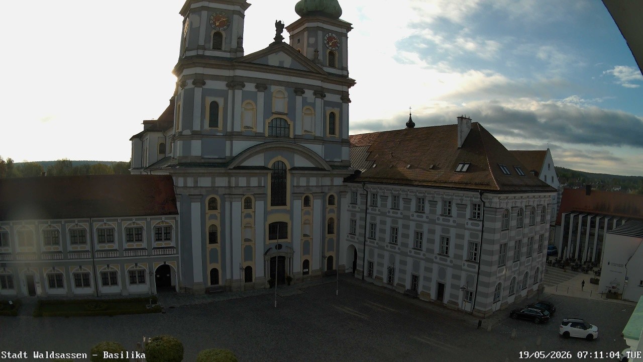 Archiv Foto Webcam Waldsassen: Basilika