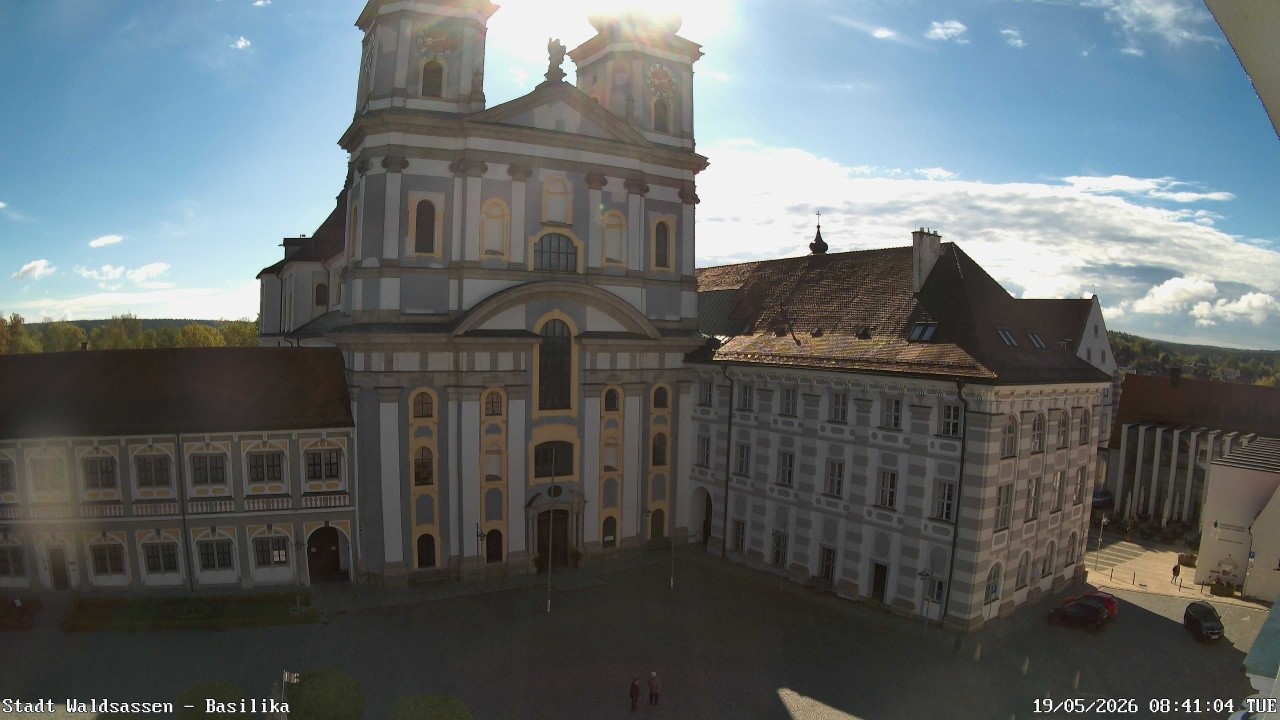 Archiv Foto Webcam Waldsassen: Basilika