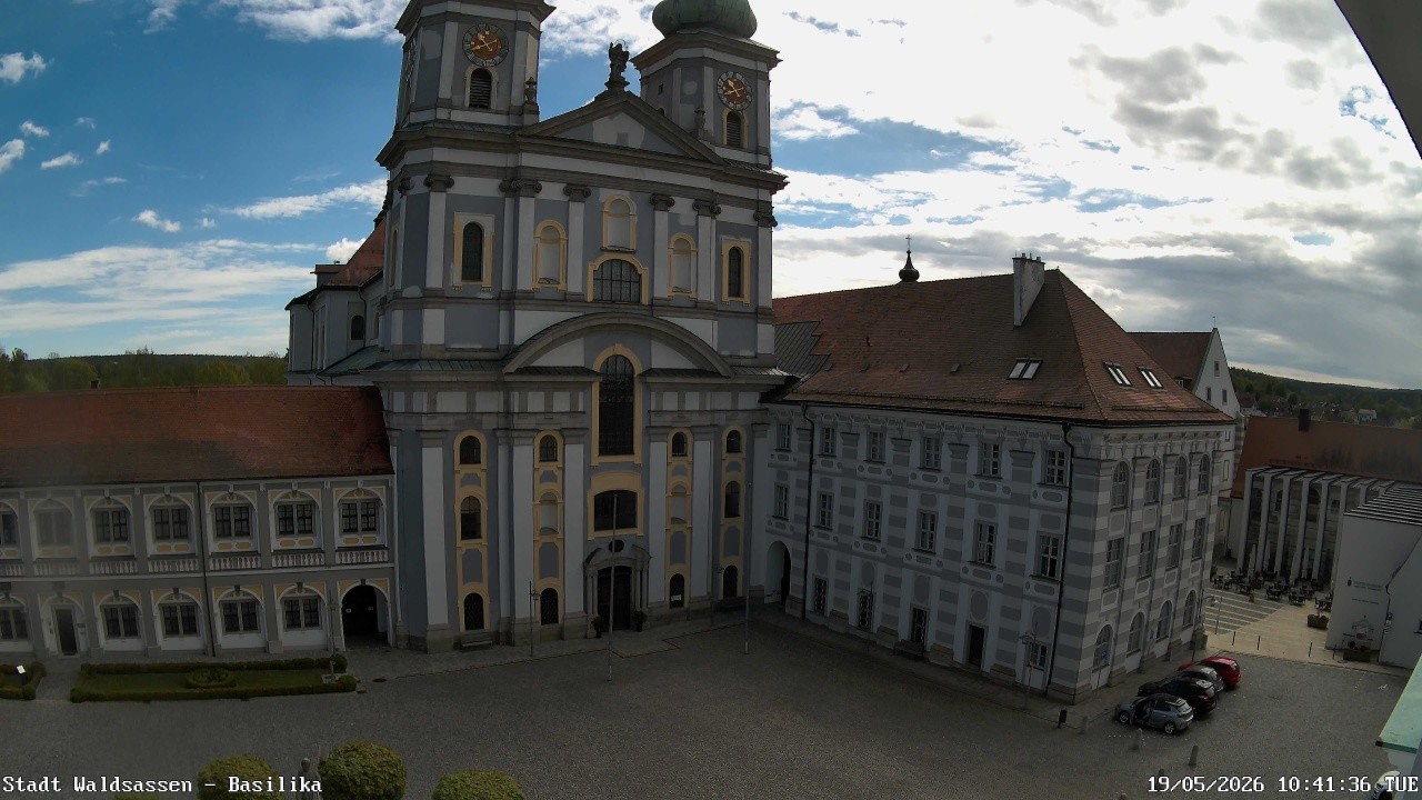 Archiv Foto Webcam Waldsassen: Basilika