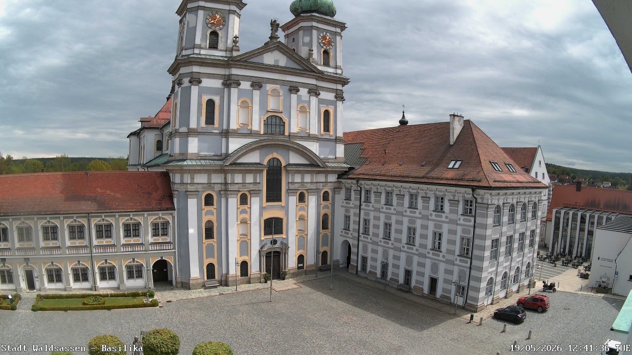 Archiv Foto Webcam Waldsassen: Basilika