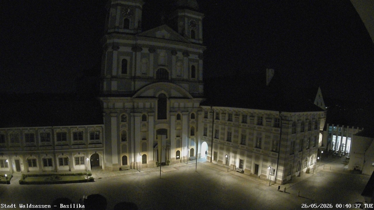 Archiv Foto Webcam Waldsassen: Basilika