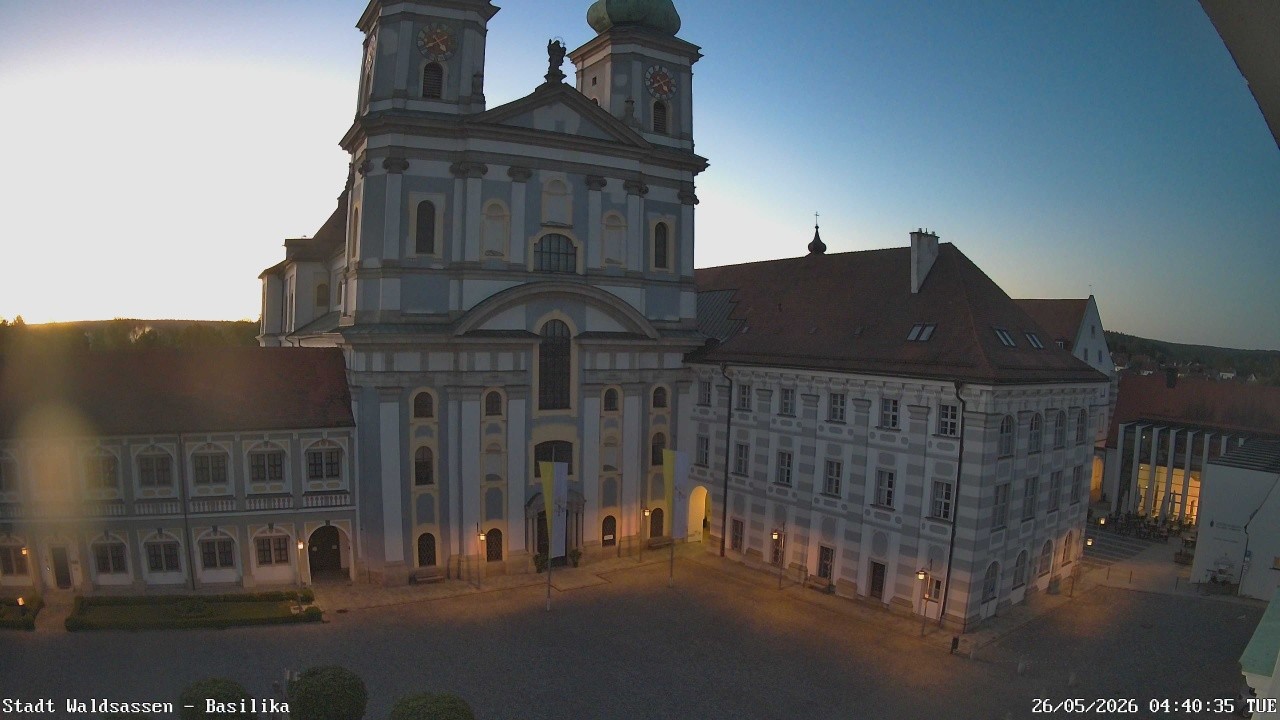 Archiv Foto Webcam Waldsassen: Basilika