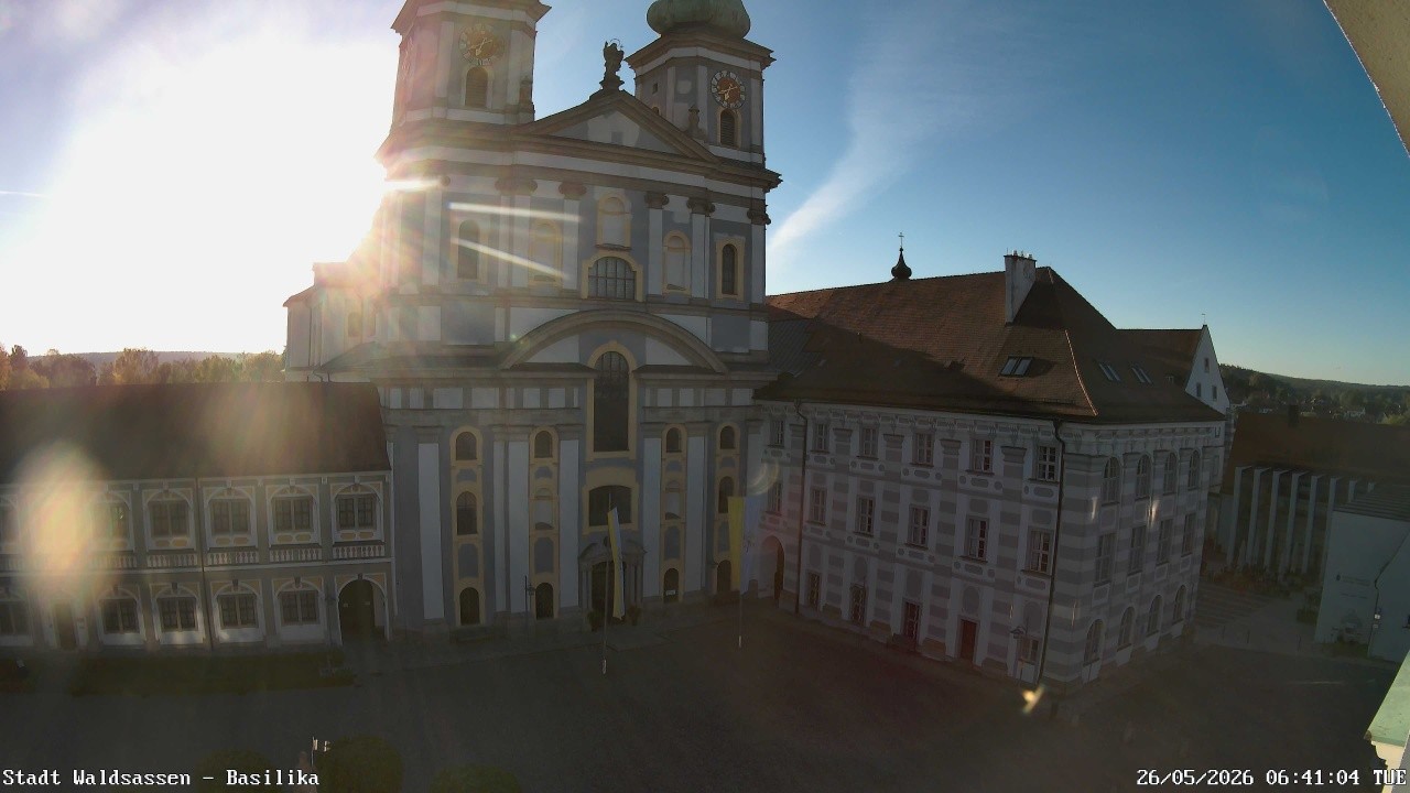 Archiv Foto Webcam Waldsassen: Basilika