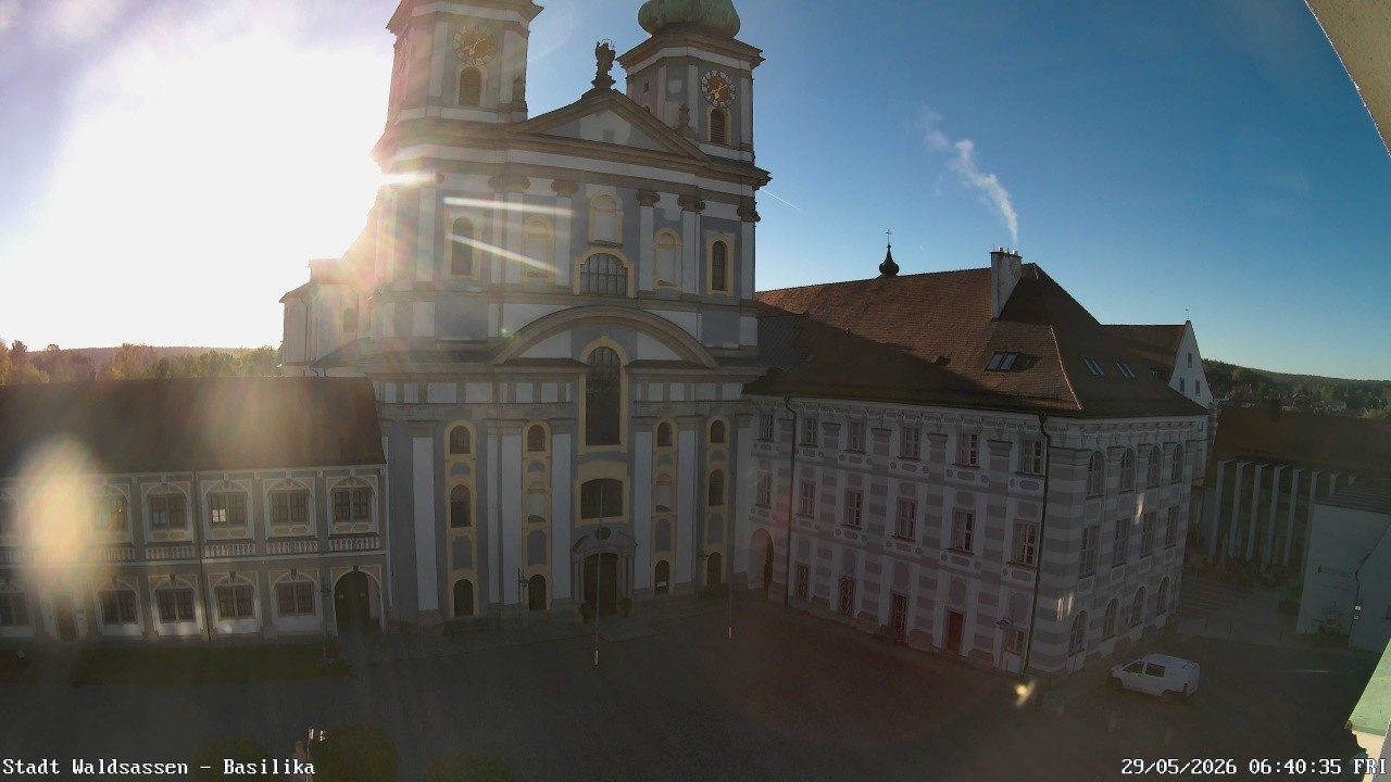 Archiv Foto Webcam Waldsassen: Basilika