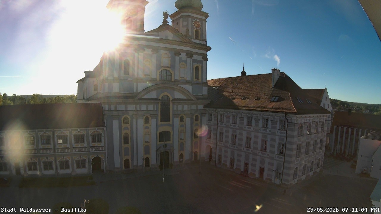 Archiv Foto Webcam Waldsassen: Basilika