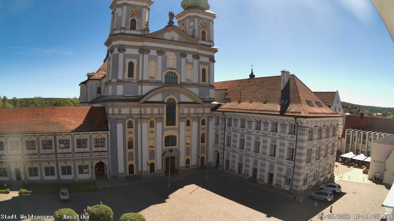 Archiv Foto Webcam Waldsassen: Basilika