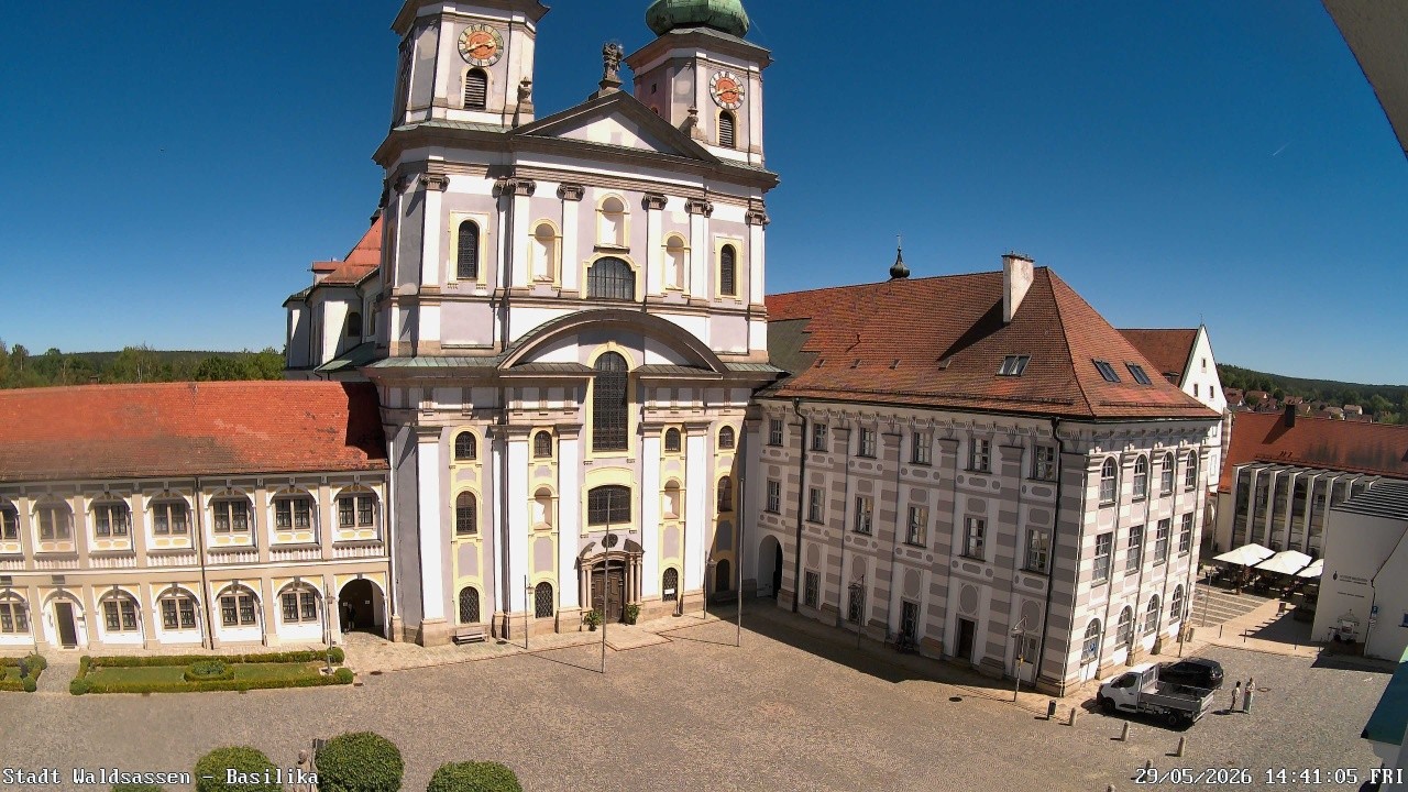 Archiv Foto Webcam Waldsassen: Basilika