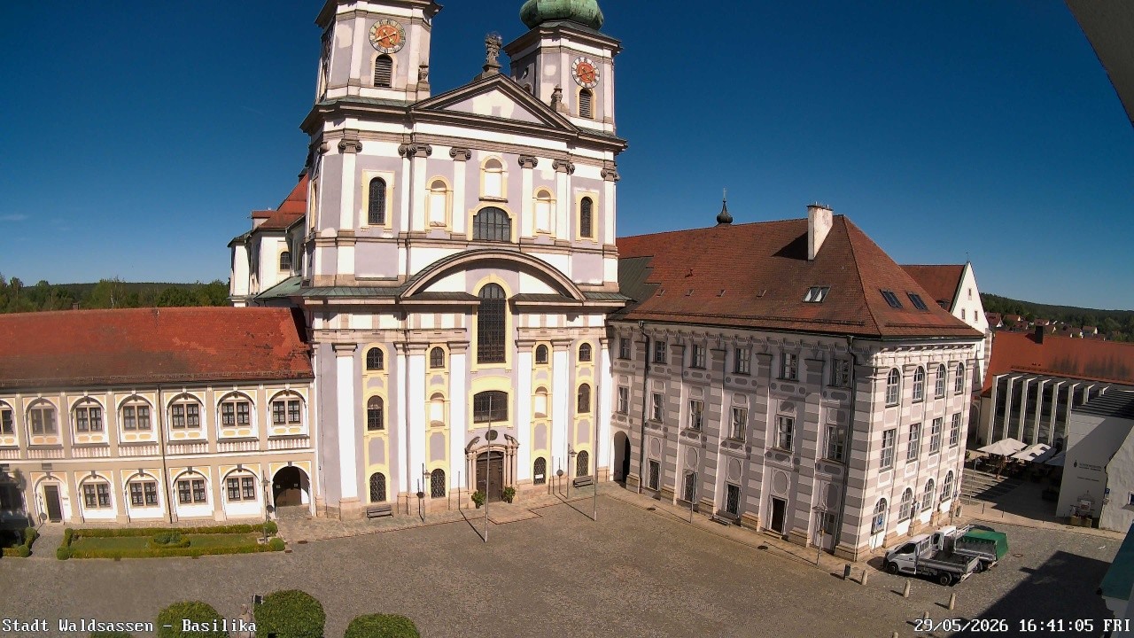 Archiv Foto Webcam Waldsassen: Basilika