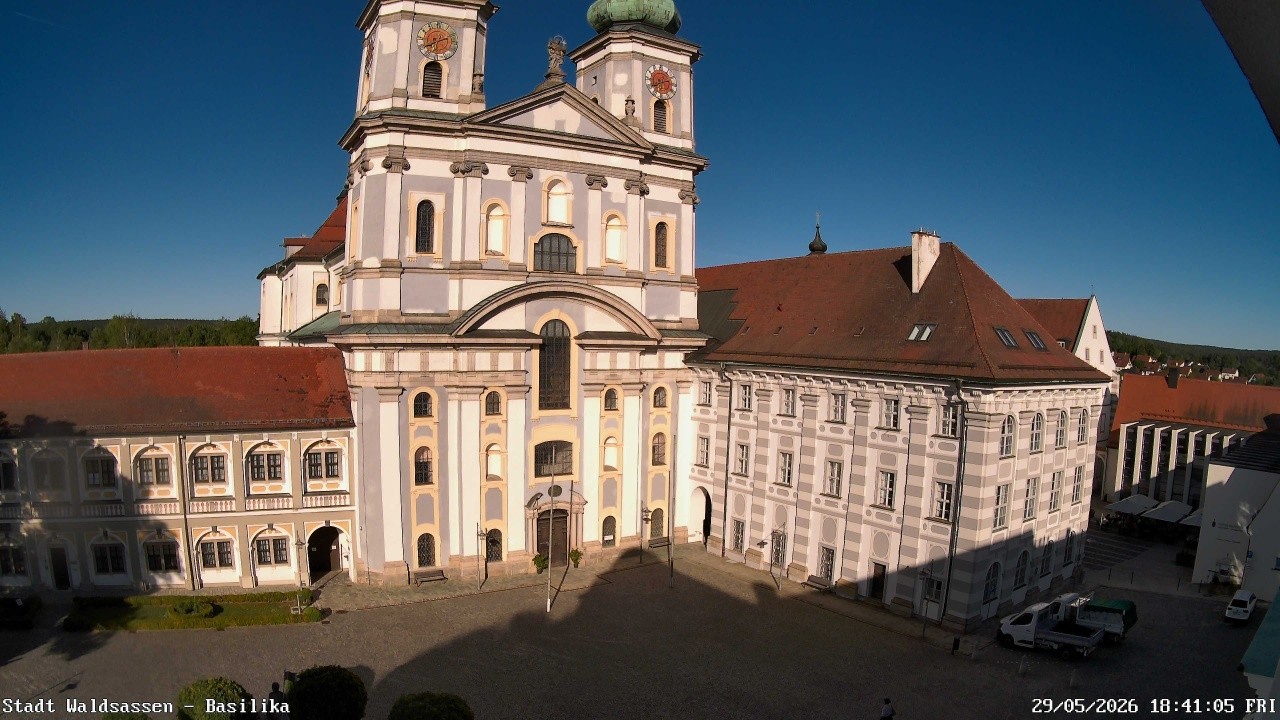Archiv Foto Webcam Waldsassen: Basilika