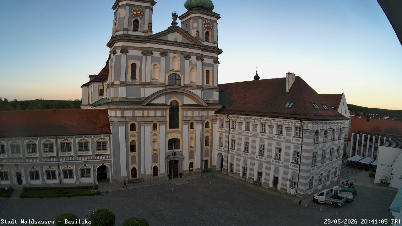 Archiv Foto Webcam Waldsassen: Basilika