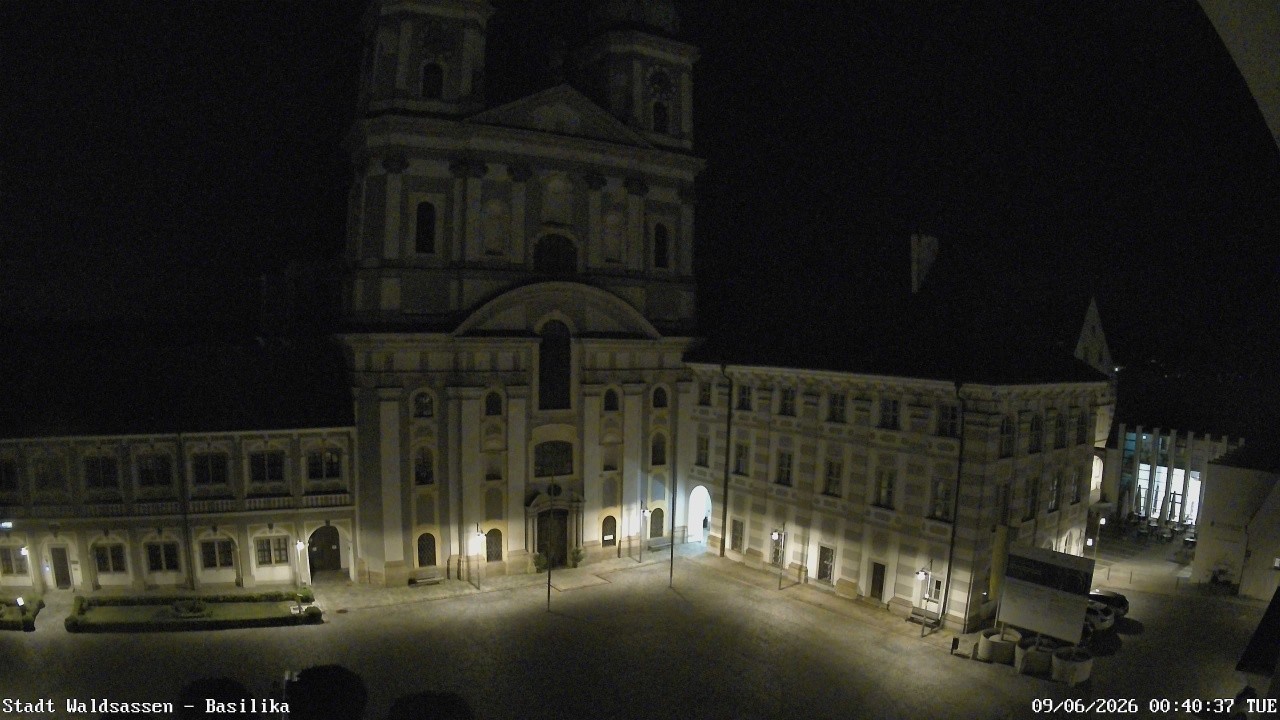 Archiv Foto Webcam Waldsassen: Basilika