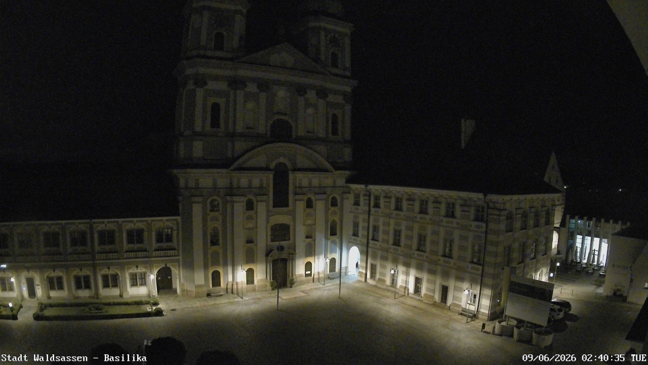 Archiv Foto Webcam Waldsassen: Basilika