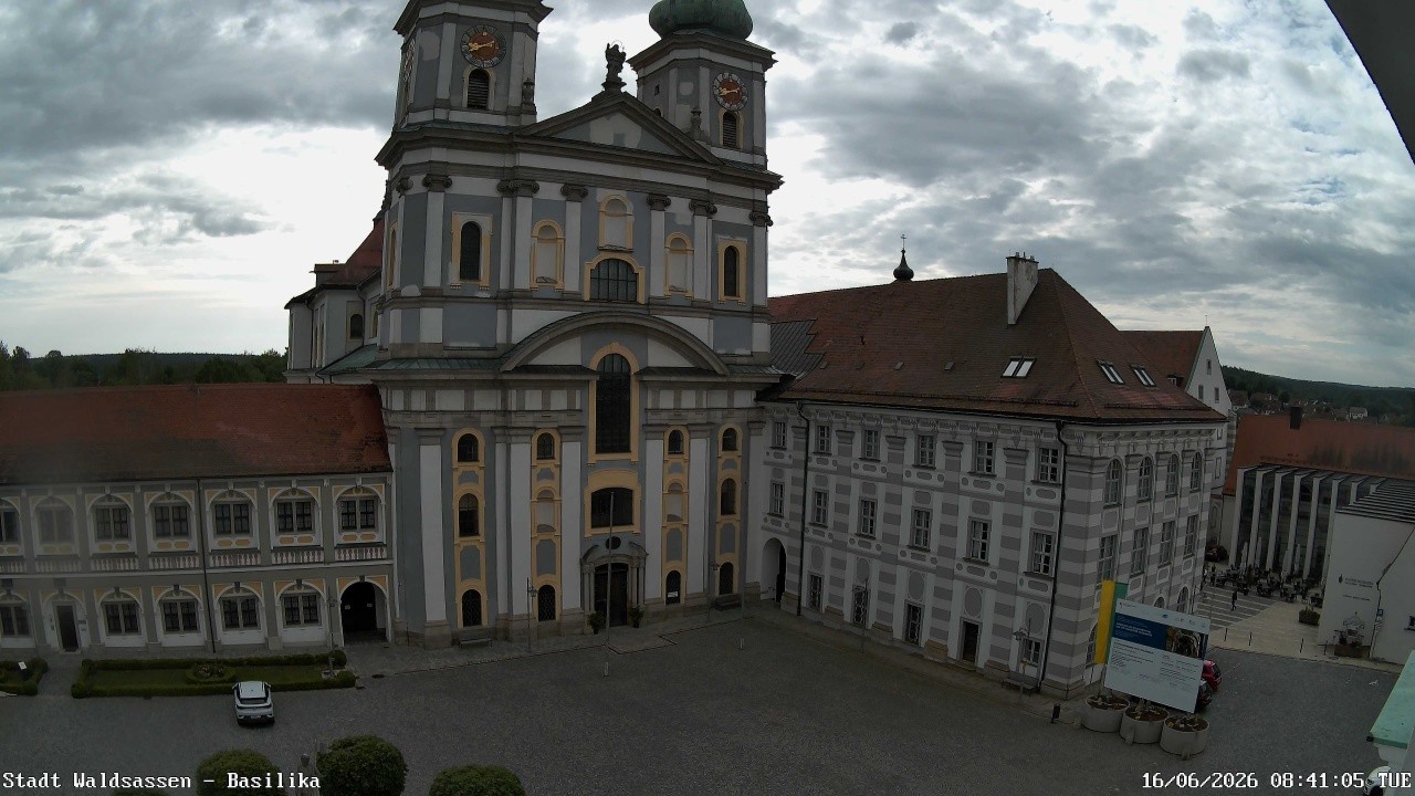 Archiv Foto Webcam Waldsassen: Basilika