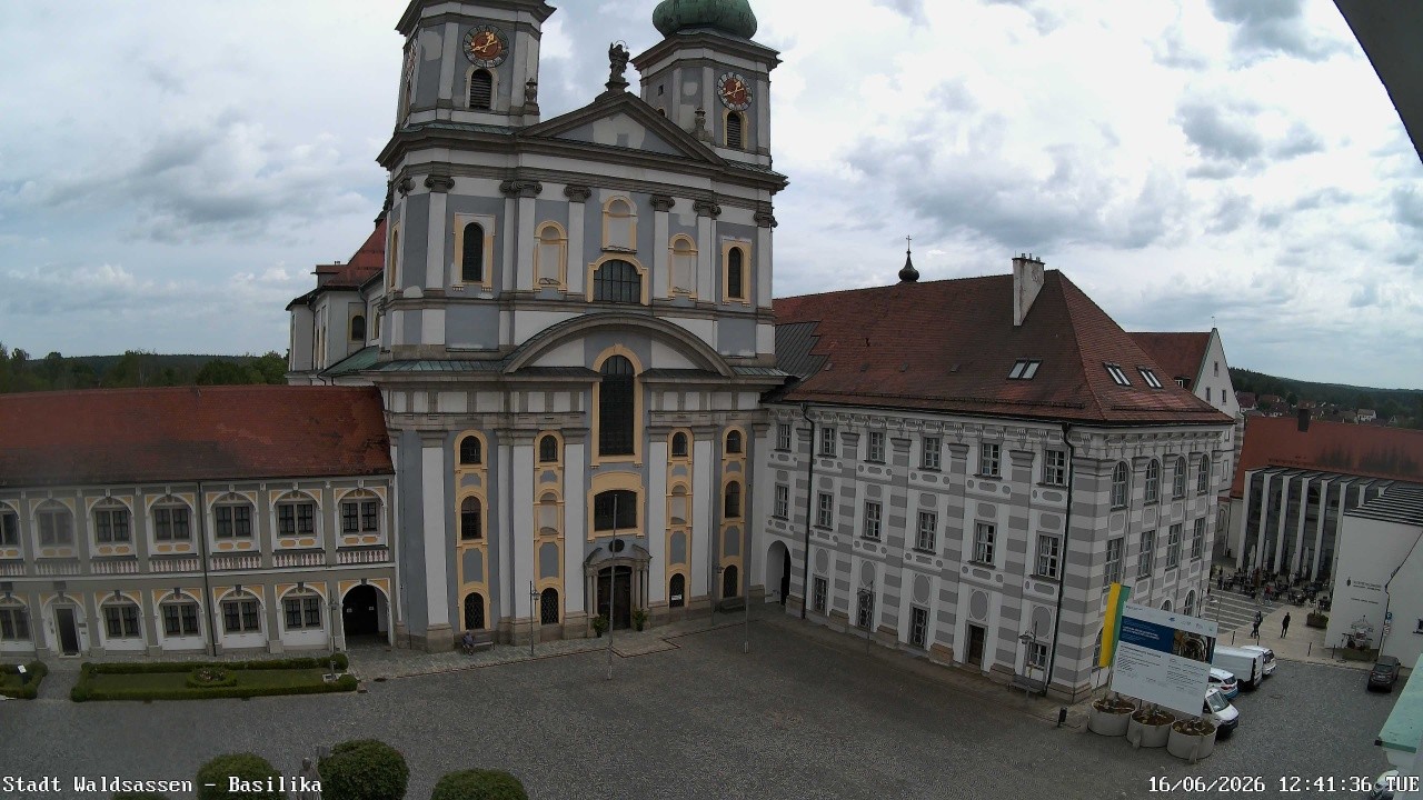 Archiv Foto Webcam Waldsassen: Basilika