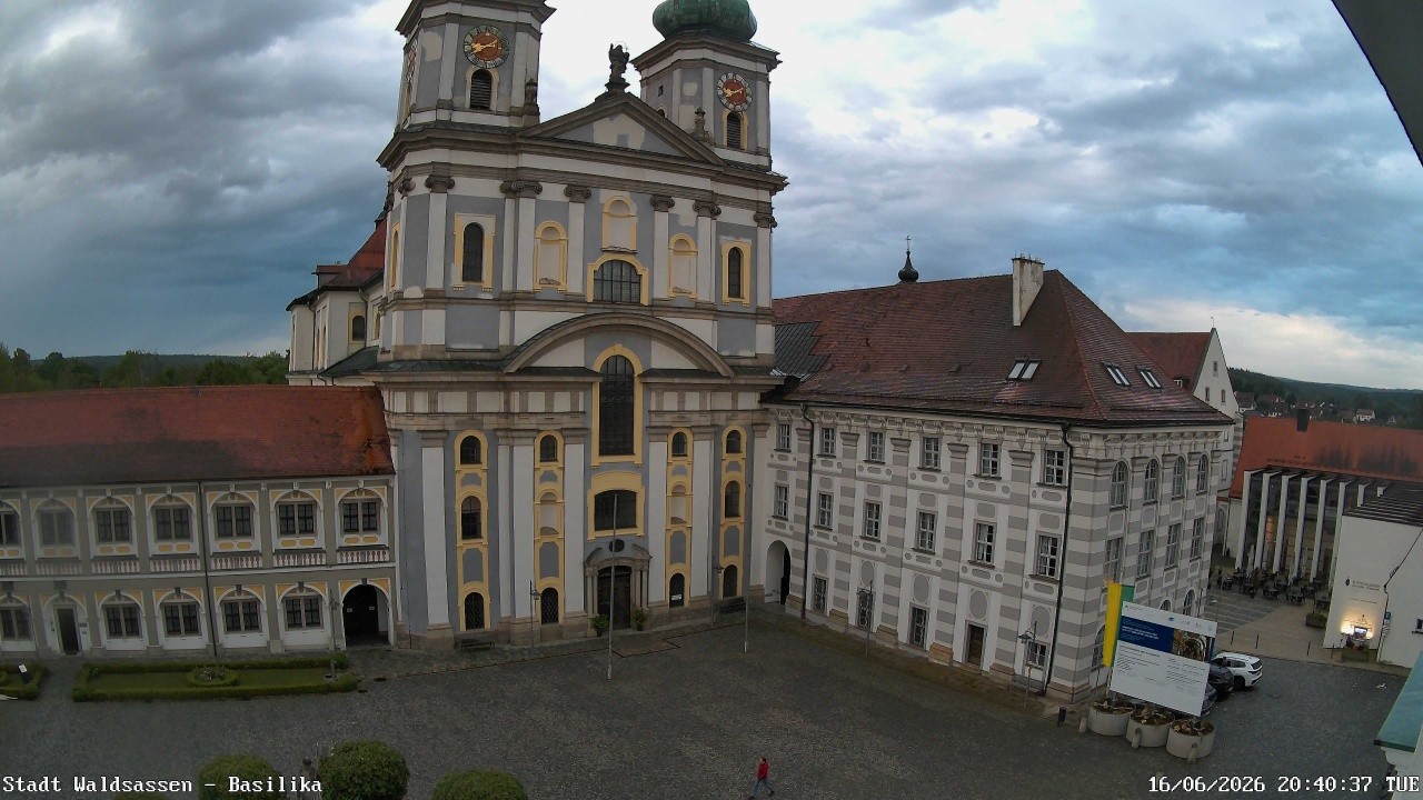 Archiv Foto Webcam Waldsassen: Basilika