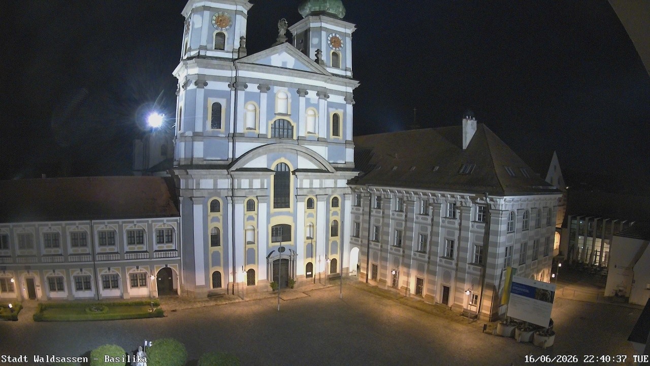 Archiv Foto Webcam Waldsassen: Basilika
