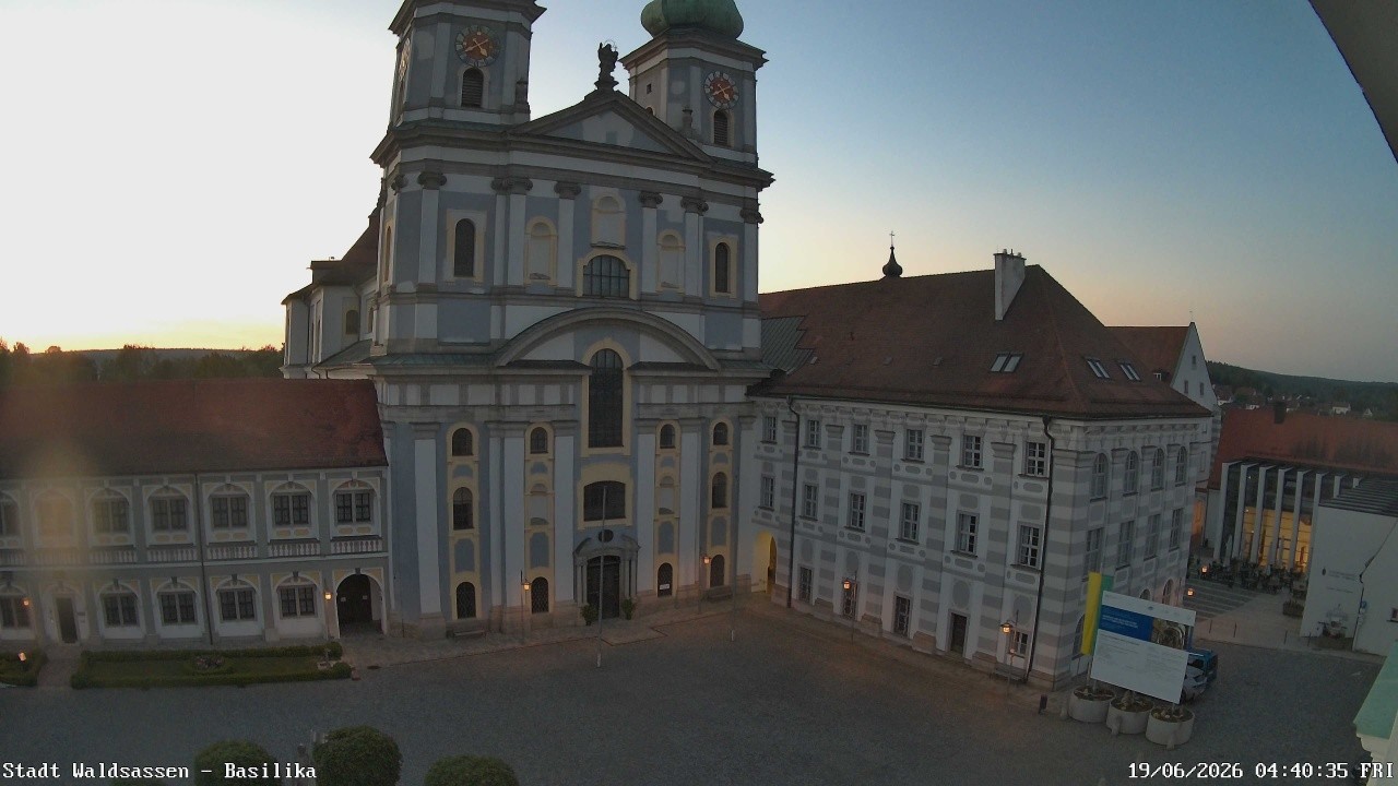Archiv Foto Webcam Waldsassen: Basilika