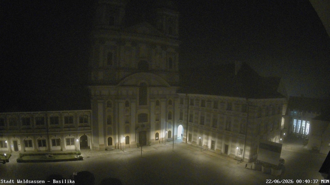 Archiv Foto Webcam Waldsassen: Basilika