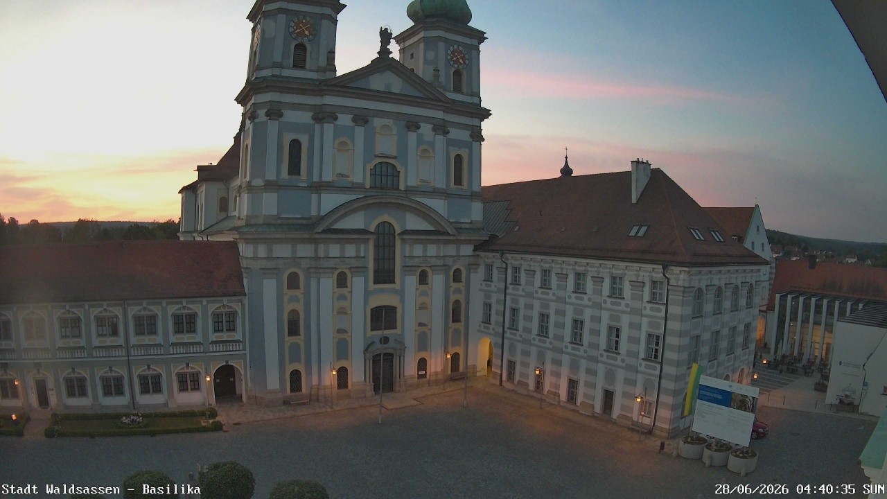 Archiv Foto Webcam Waldsassen: Basilika