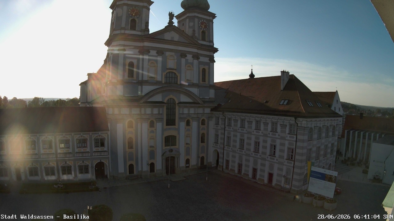Archiv Foto Webcam Waldsassen: Basilika
