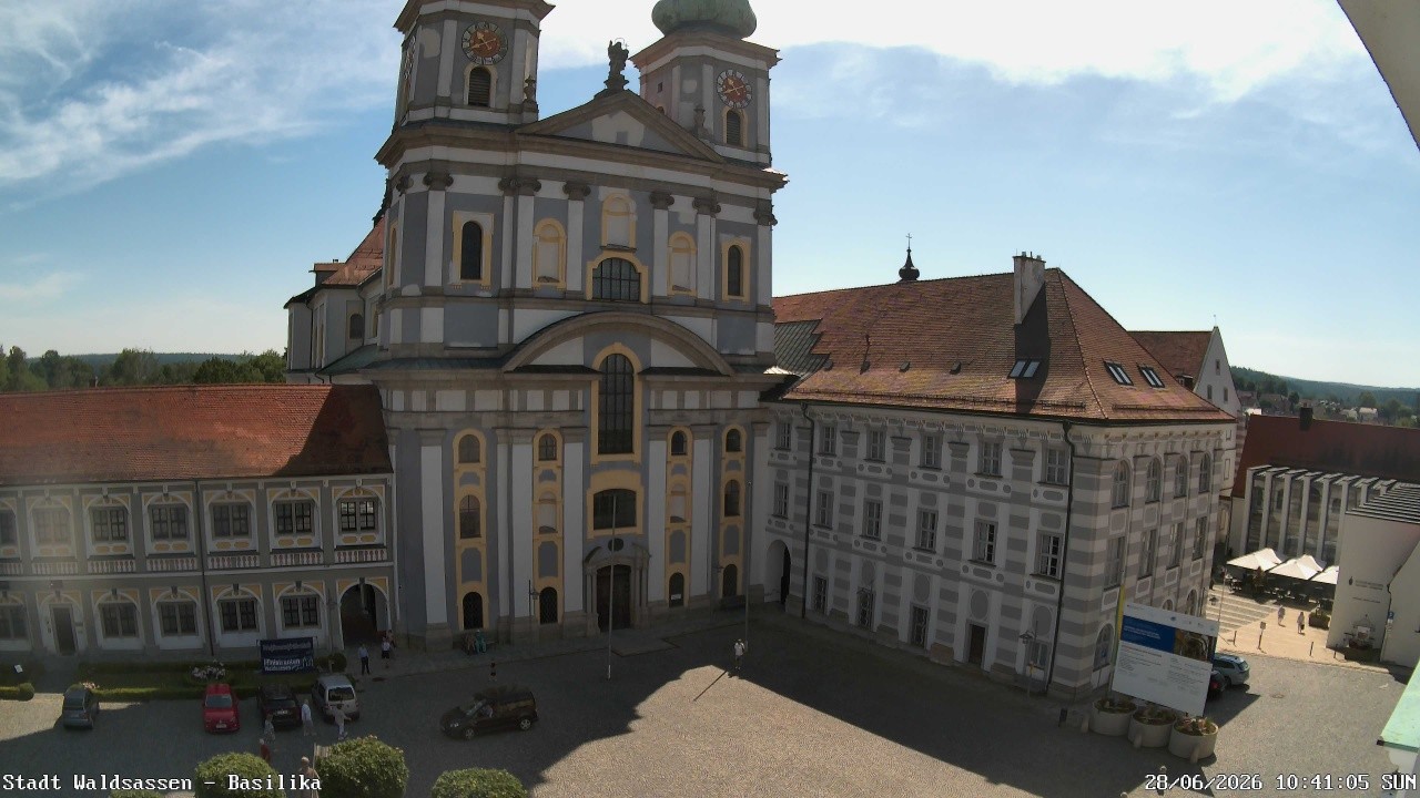 Archiv Foto Webcam Waldsassen: Basilika