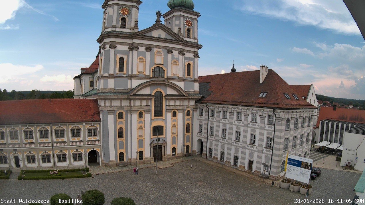 Archiv Foto Webcam Waldsassen: Basilika