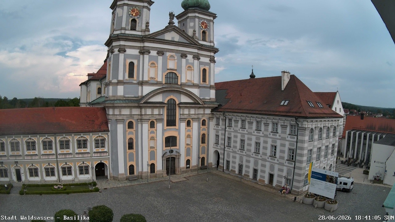 Archiv Foto Webcam Waldsassen: Basilika