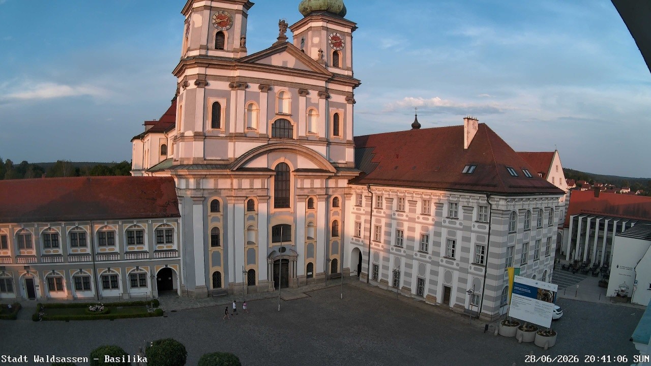 Archiv Foto Webcam Waldsassen: Basilika