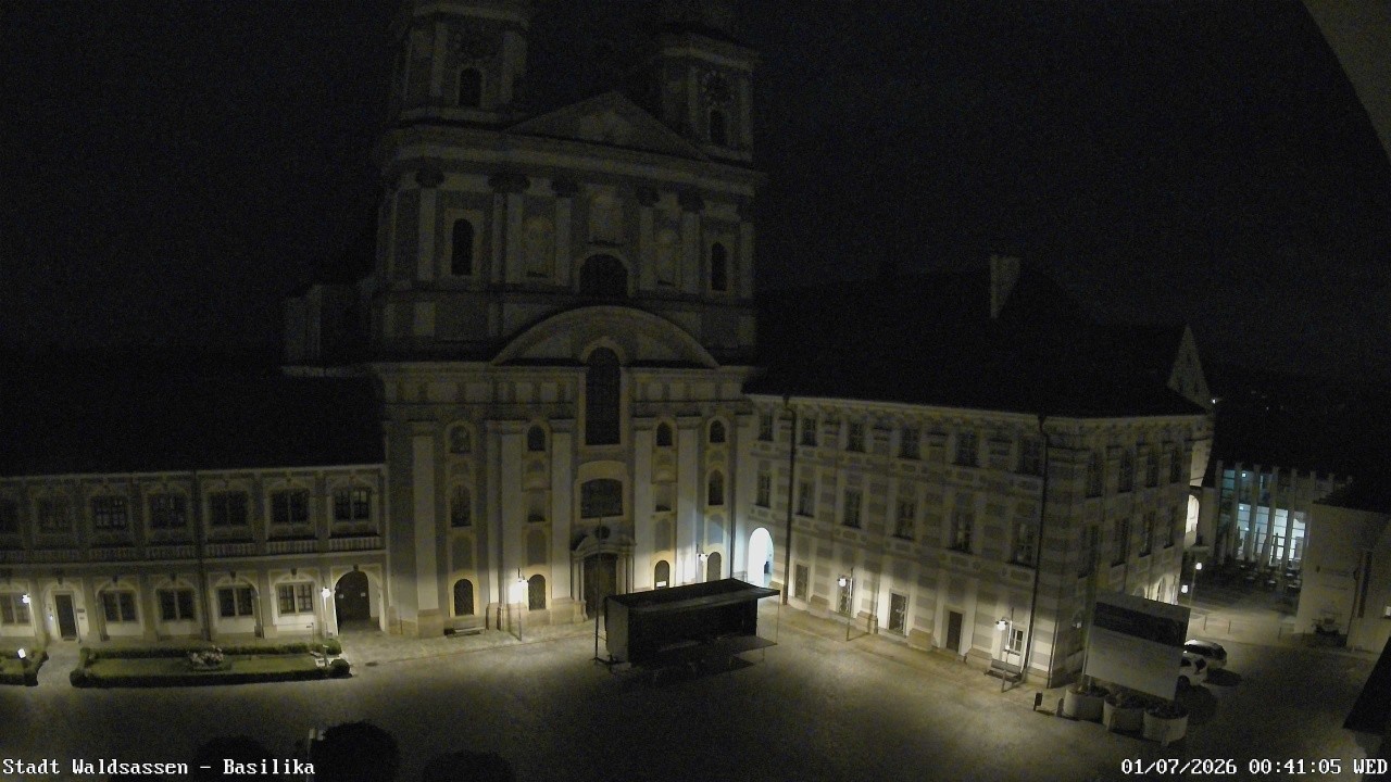 Archiv Foto Webcam Waldsassen: Basilika