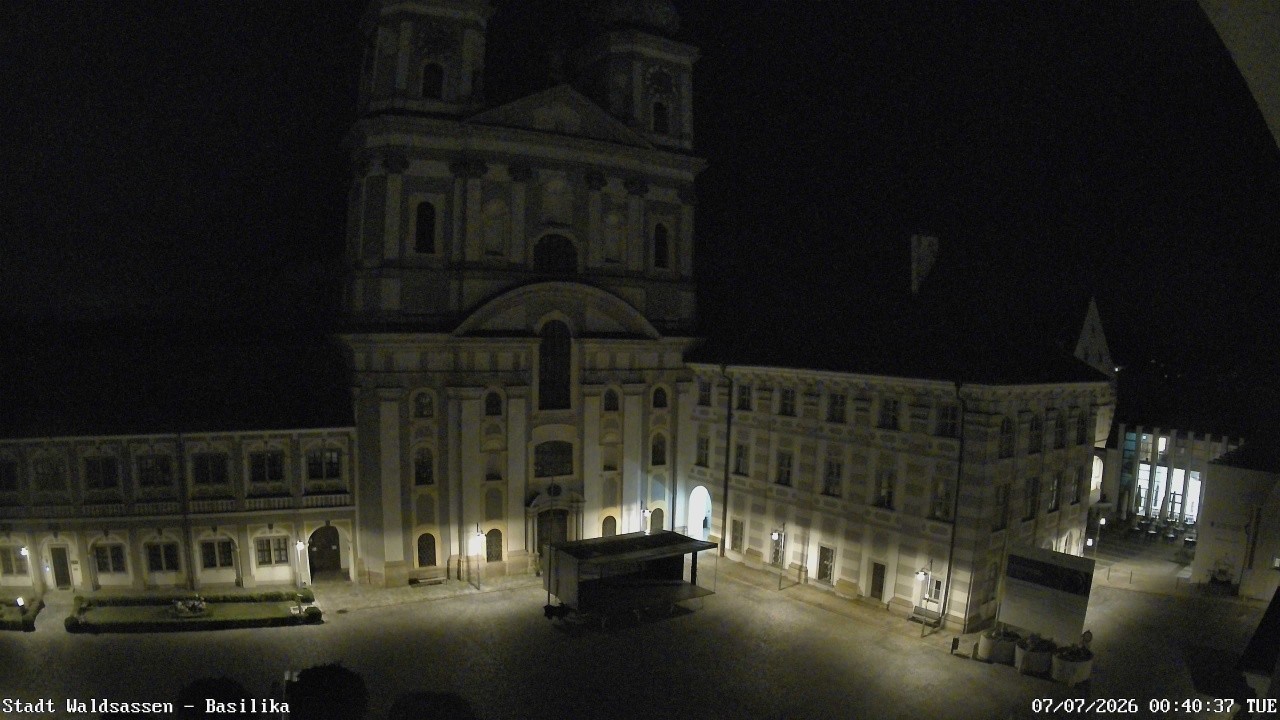 Archiv Foto Webcam Waldsassen: Basilika