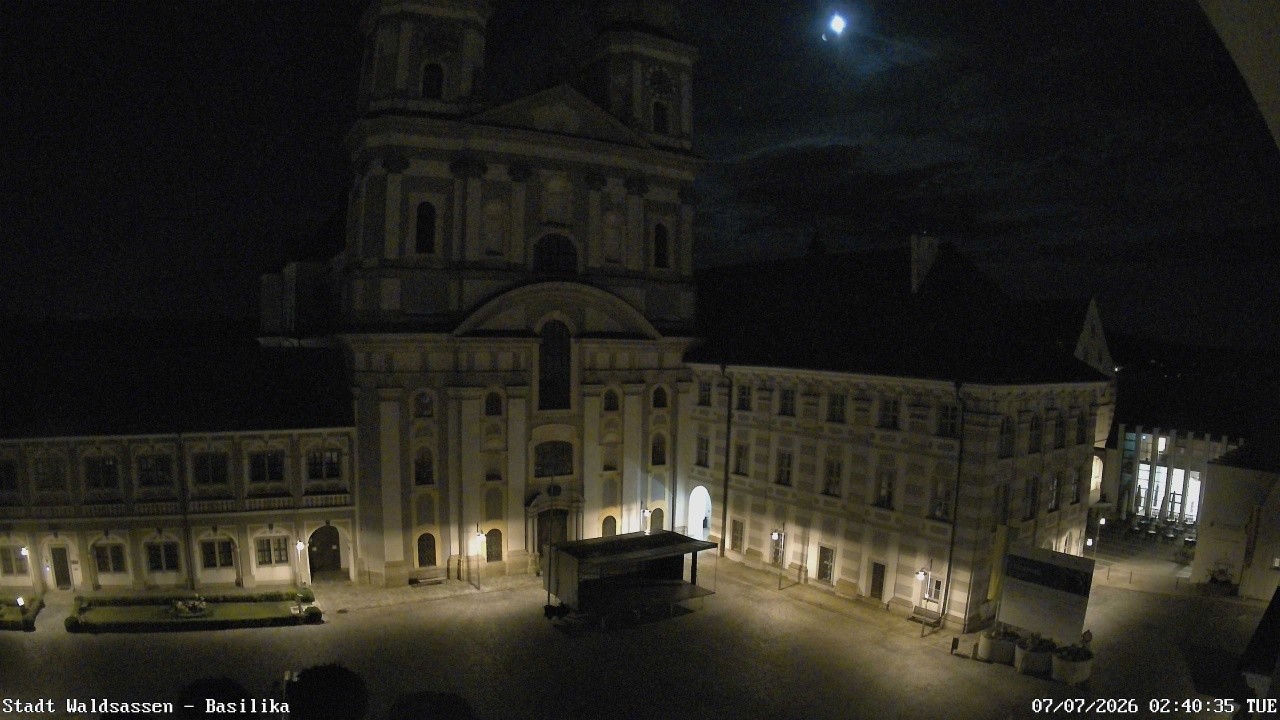 Archiv Foto Webcam Waldsassen: Basilika