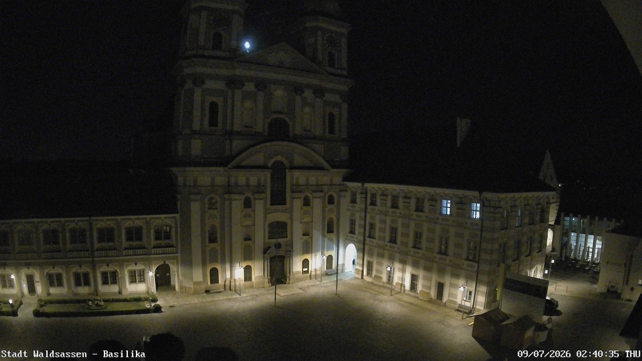 Archiv Foto Webcam Waldsassen: Basilika