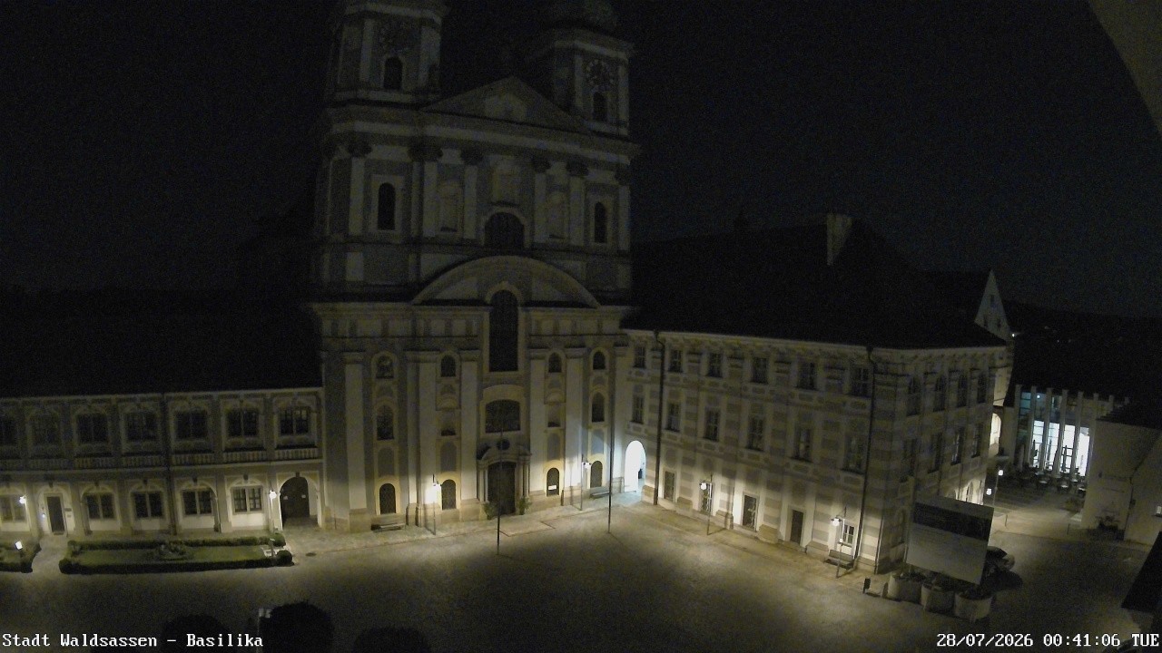Archiv Foto Webcam Waldsassen: Basilika