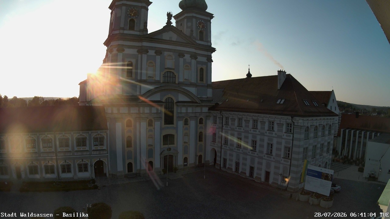 Archiv Foto Webcam Waldsassen: Basilika