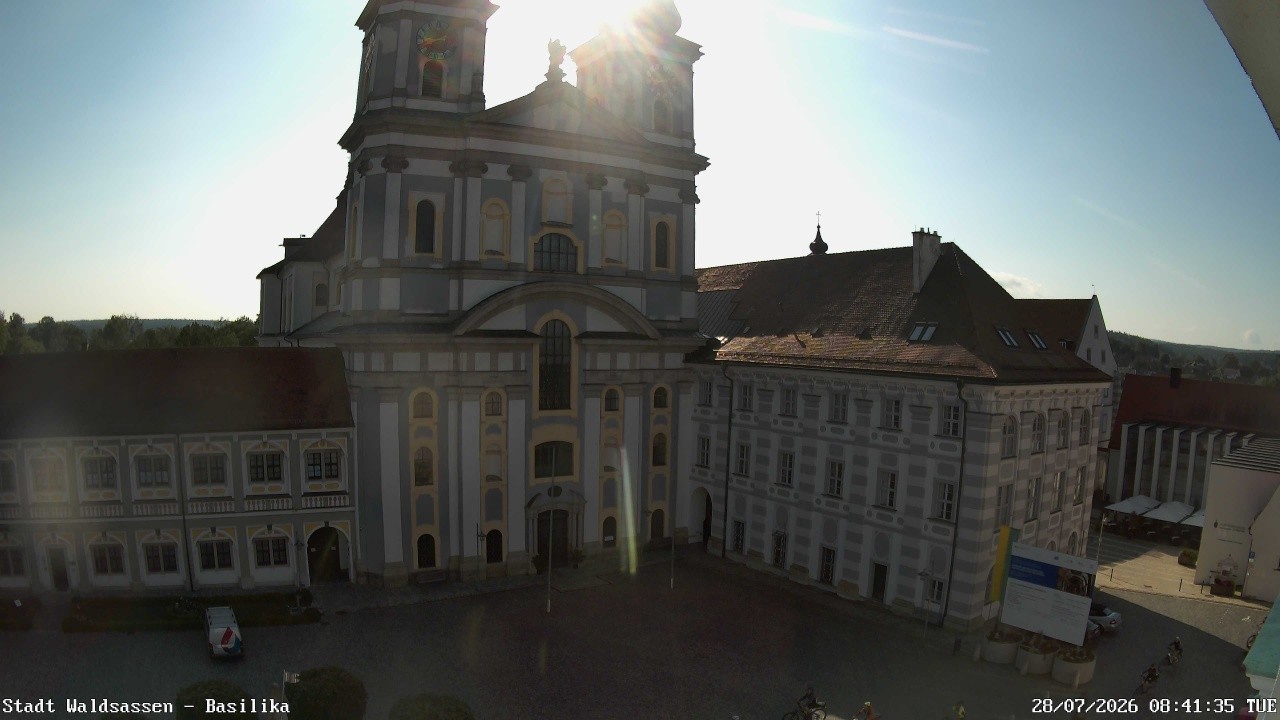 Archiv Foto Webcam Waldsassen: Basilika