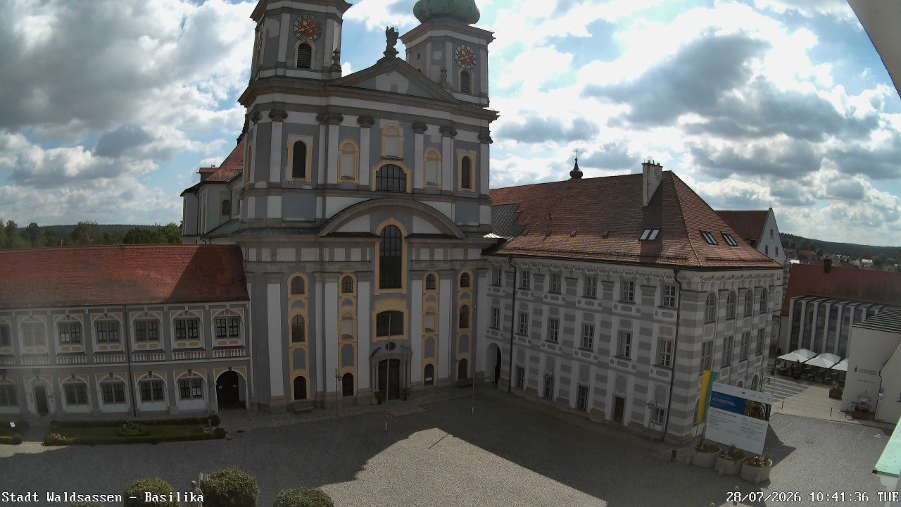 Archiv Foto Webcam Waldsassen: Basilika