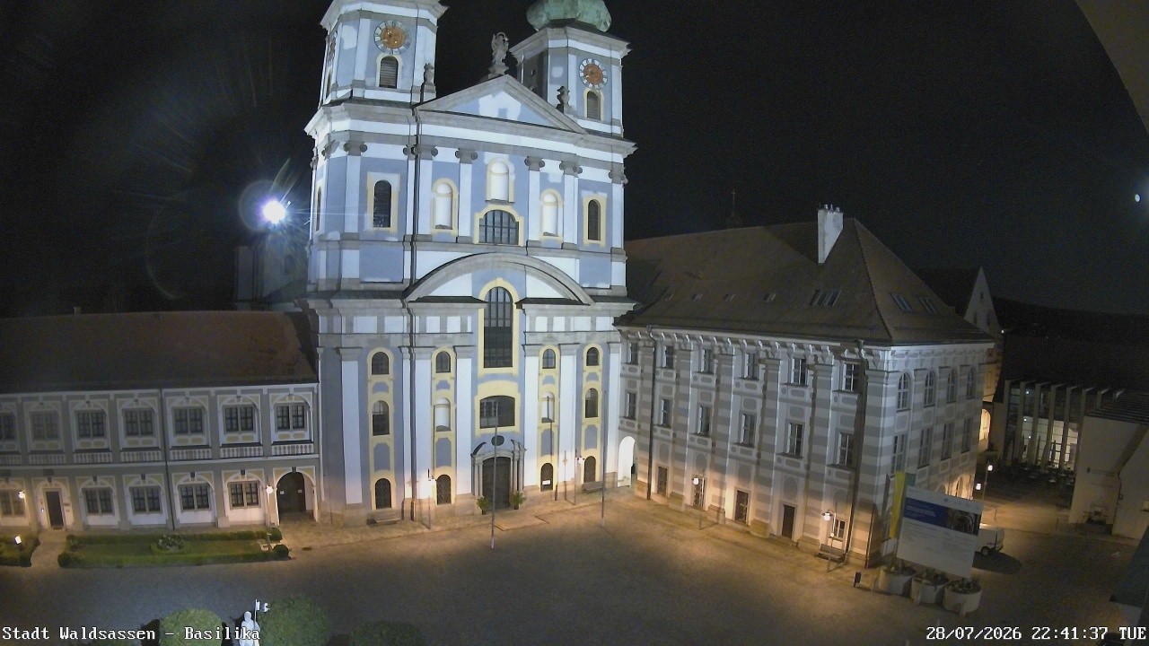Archiv Foto Webcam Waldsassen: Basilika