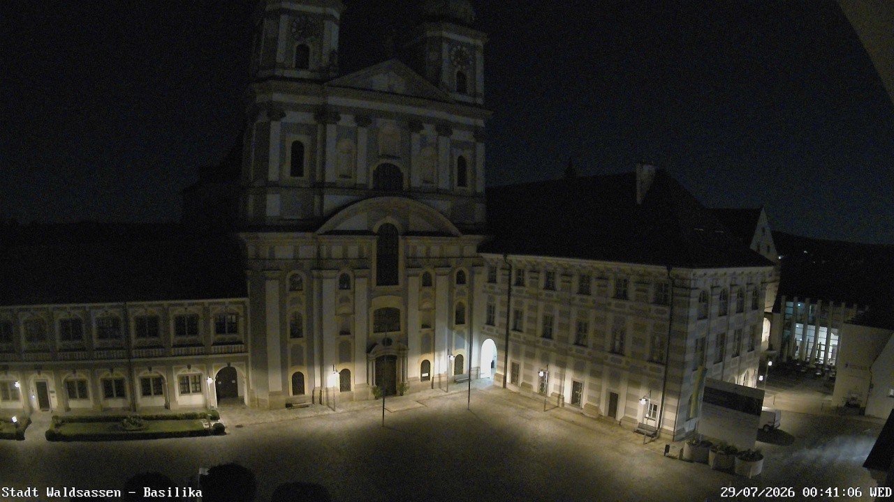 Archiv Foto Webcam Waldsassen: Basilika