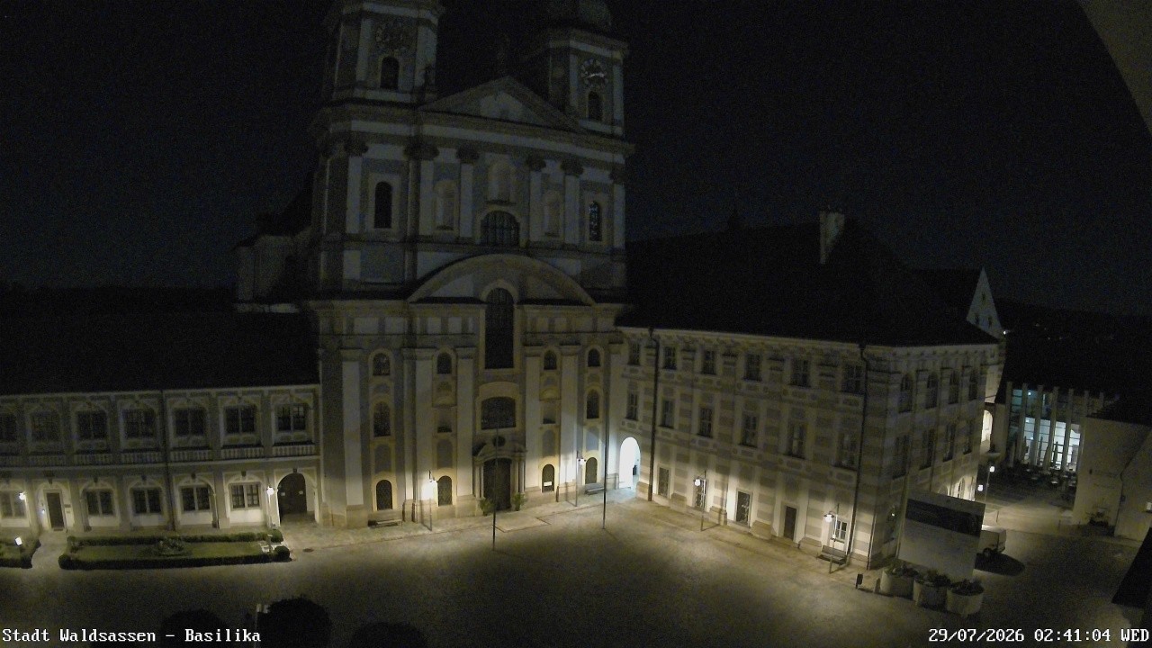 Archiv Foto Webcam Waldsassen: Basilika