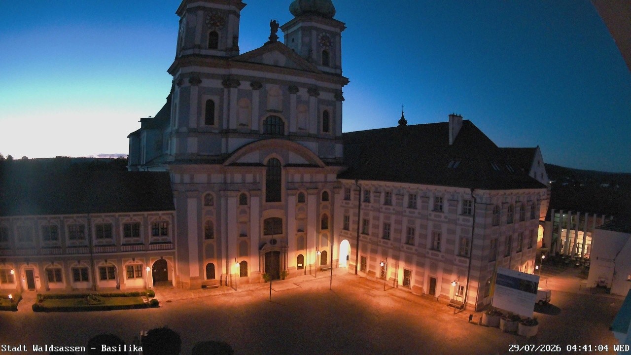 Archiv Foto Webcam Waldsassen: Basilika