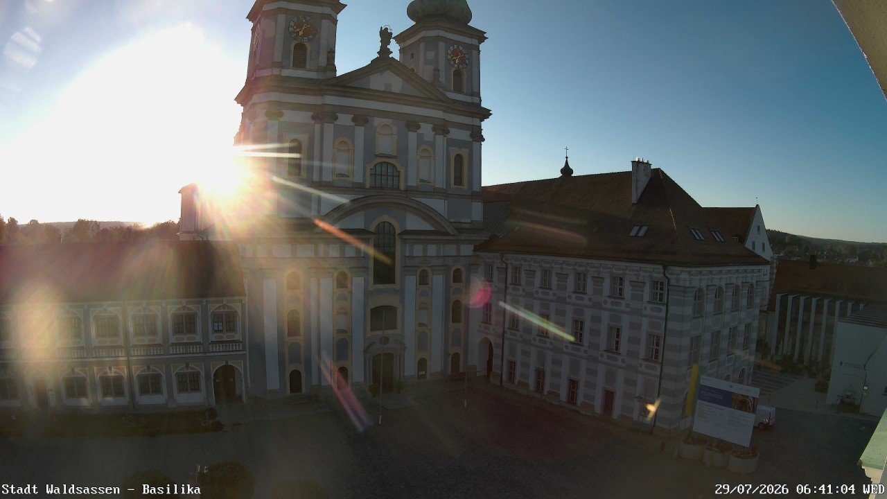 Archiv Foto Webcam Waldsassen: Basilika