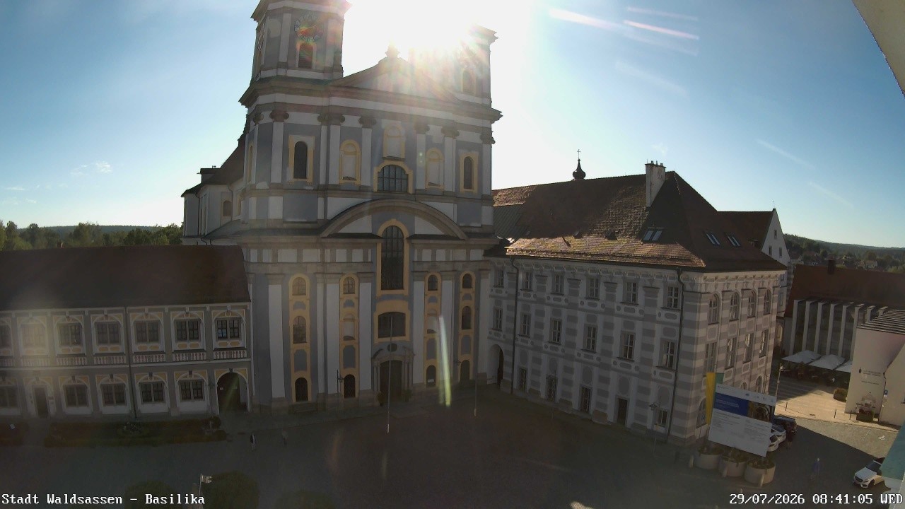 Archiv Foto Webcam Waldsassen: Basilika
